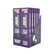 SPLYFT BAR 300mg Full Spectrum CBD Disposable Vape - 12 flavours - Amount: x10 (Display Box) & Flavour: Mango Kush