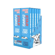 SPLYFT BAR 300mg Full Spectrum CBD Disposable Vape - 12 flavours - Amount: x10 (Display Box) & Flavour: Gelato