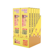SPLYFT BAR LITE 200mg Full Spectrum CBD Disposable Vape - 12 flavours - Amount: x10 (Display Box) & Flavour: Tangie - SilverbackCBD