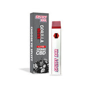 SPLYFT BAR LITE 200mg Full Spectrum CBD Disposable Vape - 12 flavours - Amount: x10 (Display Box) & Flavour: Blackberry Kush