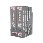 SPLYFT BAR LITE 200mg Full Spectrum CBD Disposable Vape - 12 flavours - Amount: x10 (Display Box) & Flavour: Gorilla Glue