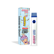 SPLYFT BAR LITE 200mg Full Spectrum CBD Disposable Vape - 12 flavours - Amount: x10 (Display Box) & Flavour: Stardawg - SilverbackCBD