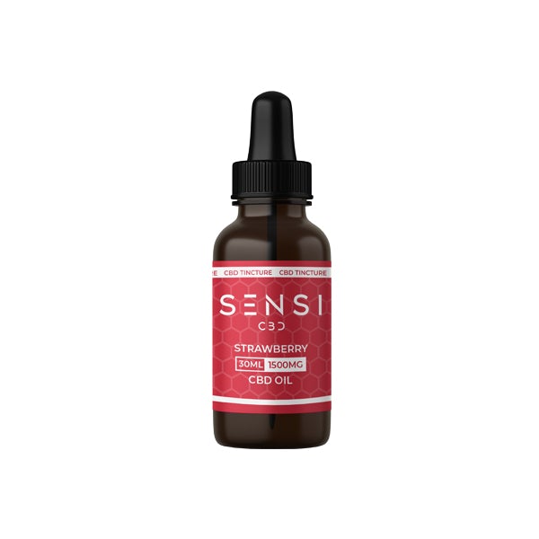 Sensi CBD 1500mg CBD Tinture Oil 30ml (BUY 1 GET 1 FREE) - Falvours: Citrus - SilverbackCBD