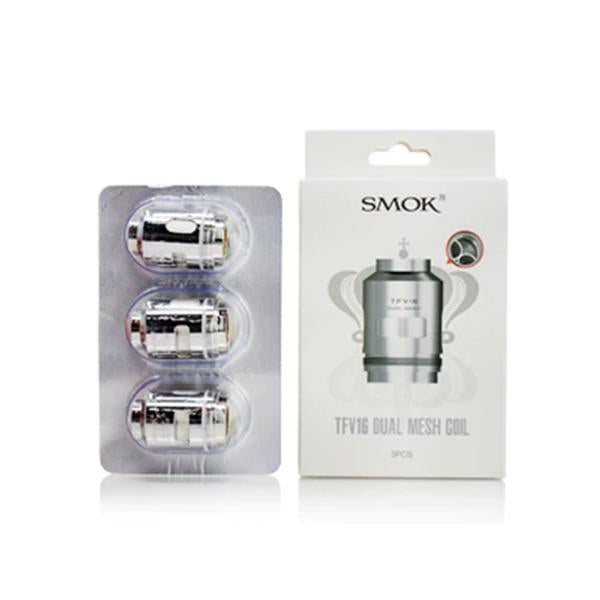 Smok TFV16 Mesh Coils Single - Dual - Triple - Resistance: Triple Mesh Coils - SilverbackCBD