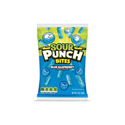 USA Sour Punch Bites Blue Raspberry Share Bag - 142g - Quantity: Single Packet