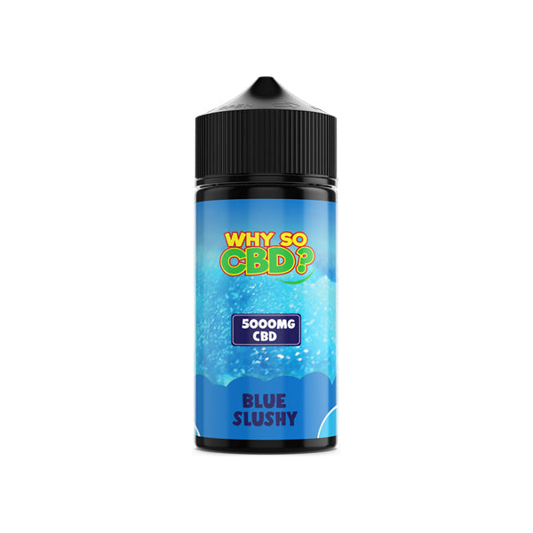 Why So CBD? 5000mg Full Spectrum CBD E-liquid 120ml - Flavour: Agent Apple - SilverbackCBD