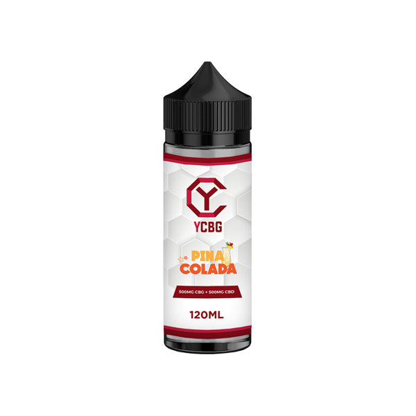 yCBG 500mg CBD + 500mg CBG E-liquid 120ml (BUY 1 GET 1 FREE) - Flavour: Rainbow - SilverbackCBD