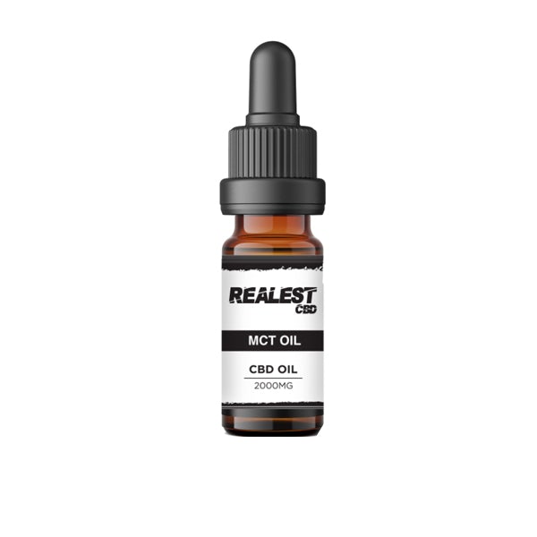 Realest CBD 2000mg CBD 10ml MCT Oil (BUY 1 GET 1 FREE) - SilverbackCBD