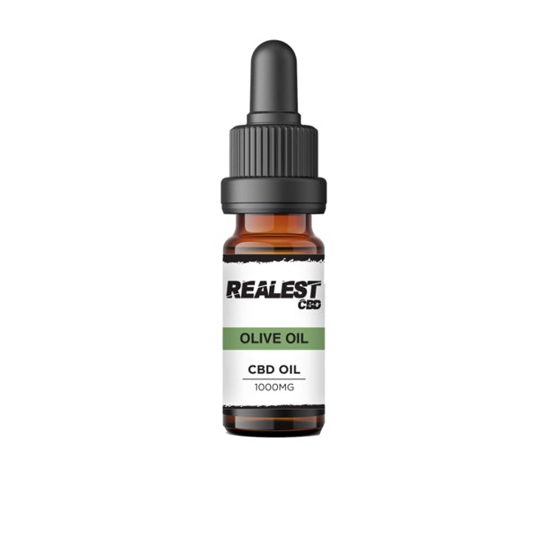 Realest CBD 1000mg CBD 10ml Olive Oil (BUY 1 GET 1 FREE) - SilverbackCBD