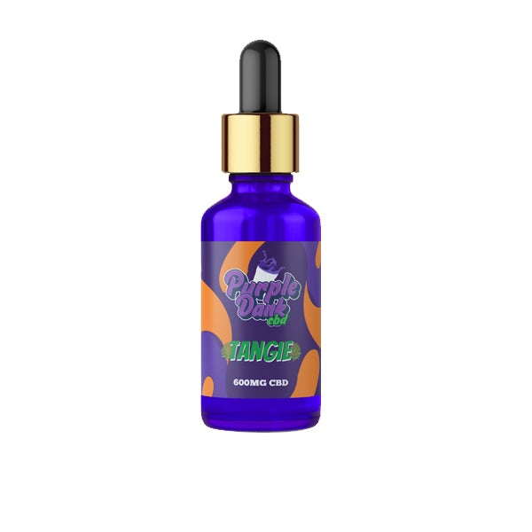 Purple Dank CBD Flavoured CBD Oil 600mg CBD Oil 30ml (BUY 1 GET 1 FREE) - Flavour: Thin Mint - SilverbackCBD