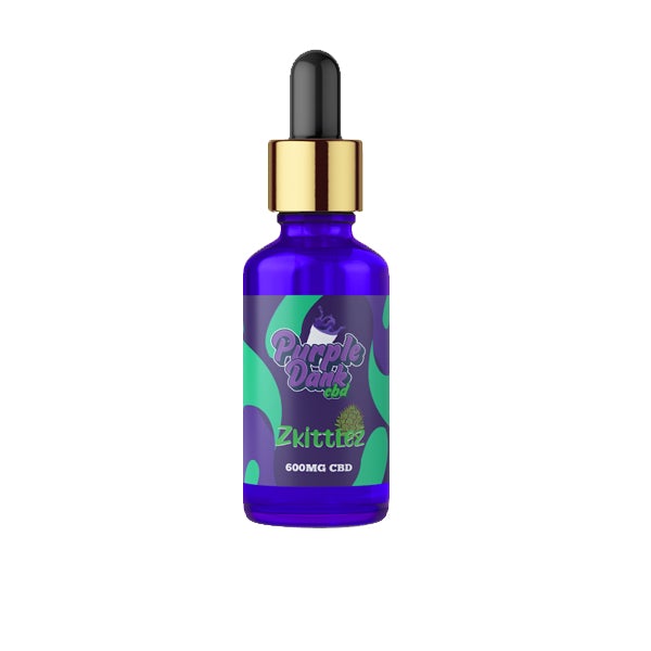 Purple Dank CBD Flavoured CBD Oil 600mg CBD Oil 30ml (BUY 1 GET 1 FREE) - Flavour: Thin Mint - SilverbackCBD