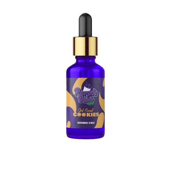 Purple Dank CBD Flavoured CBD Oil 600mg CBD Oil 30ml (BUY 1 GET 1 FREE) - Flavour: Thin Mint - SilverbackCBD