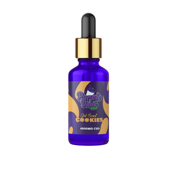 Purple Dank CBD Flavoured CBD Oil 4800mg CBD Oil 30ml (BUY 1 GET 1 FREE) - Flavour: Thin Mint - SilverbackCBD