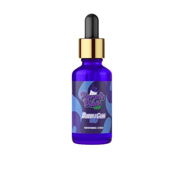 Purple Dank CBD Flavoured CBD Oil 4800mg CBD Oil 30ml (BUY 1 GET 1 FREE) - Flavour: Thin Mint - SilverbackCBD