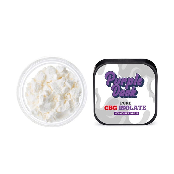Purple Dank 1000mg Pure CBG Isolate (BUY 1 GET 1 FREE) - Amount: 2.5g - SilverbackCBD