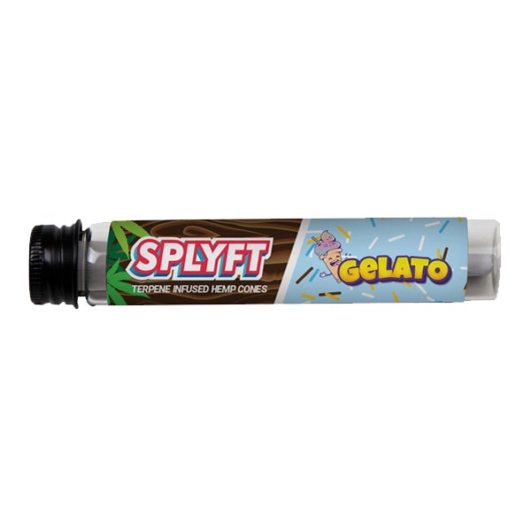 SPLYFT Cannabis Terpene Infused Hemp Blunt Cones – Gelato (BUY 1 GET 1 FREE) - Amount: x1 - SilverbackCBD