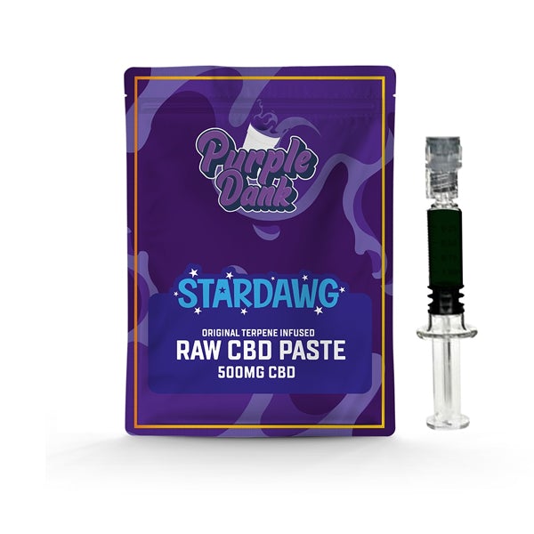 Purple Dank 1000mg CBD Raw Paste with Natural Terpenes - Stardawg (BUY 1 GET 1 FREE) - Amount: 0.5g - SilverbackCBD