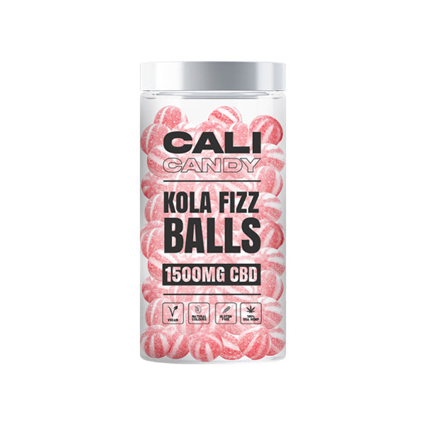 CALI CANDY 1500mg CBD Vegan Sweets (Large) - 10 Flavours - Flavour: Super Sour Lemon