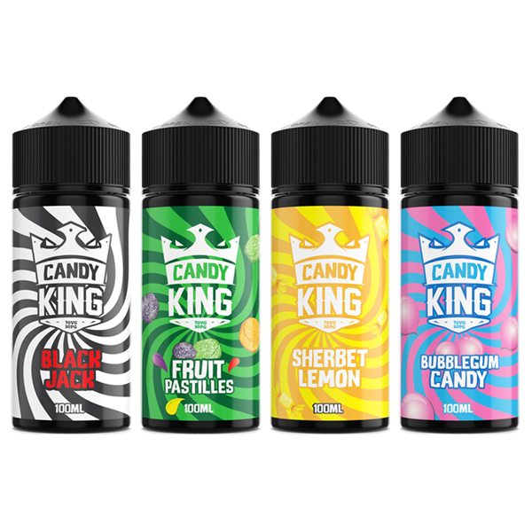 Candy King 100ml Shortfill 0mg (70VG-30PG) - Flavour: Spearmint