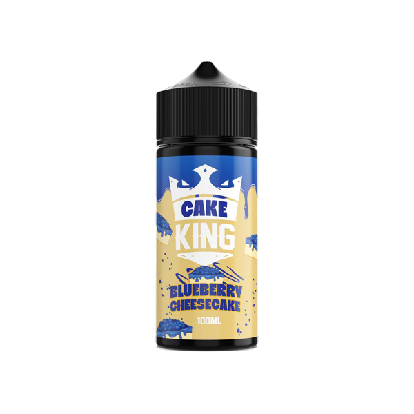 Cake King 100ml Shortfill 0mg (70VG-30PG) - Flavour: Vanilla Sponge Cake