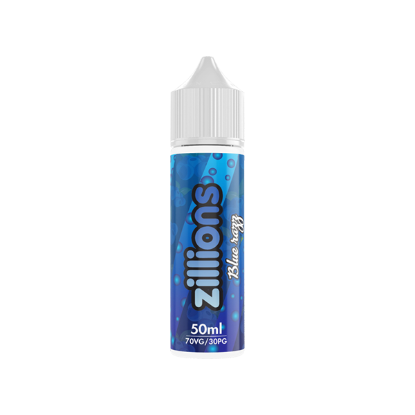 Zillions 50ml Shortfill 0mg (70VG-30PG) - Flavour: Spearmint & Quantity: x10