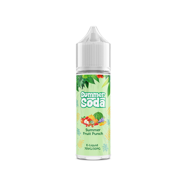 Summer Soda 50ml Shortfill 0mg (70VG-30PG) - Flavour: Cherry Cola & Quantity: x1