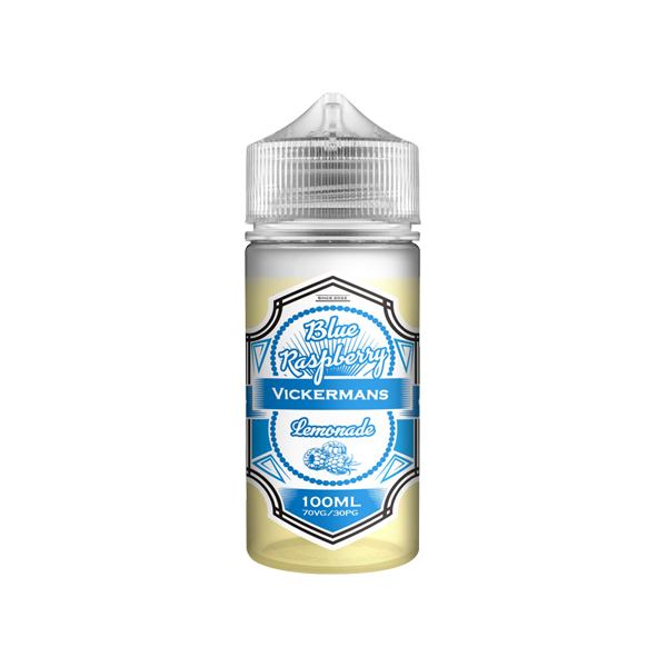 Vickermans Lemonade 100ml Shortfill 0mg (70VG-30PG) - Flavour: Rhubarb Lemonade