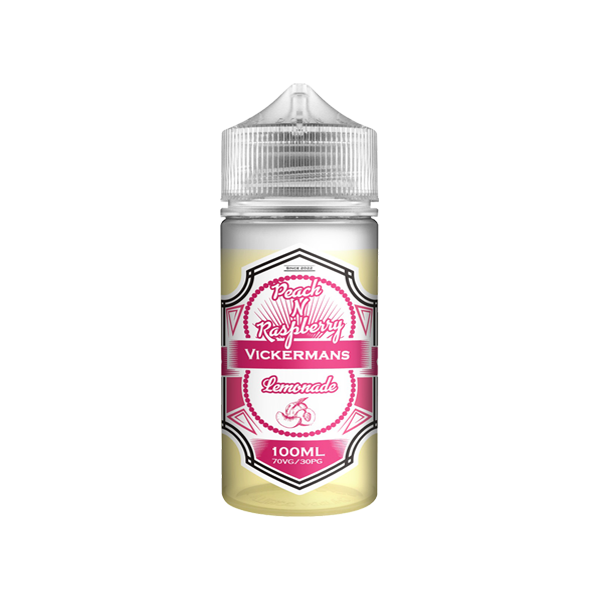 Vickermans Lemonade 100ml Shortfill 0mg (70VG-30PG) - Flavour: Rhubarb Lemonade
