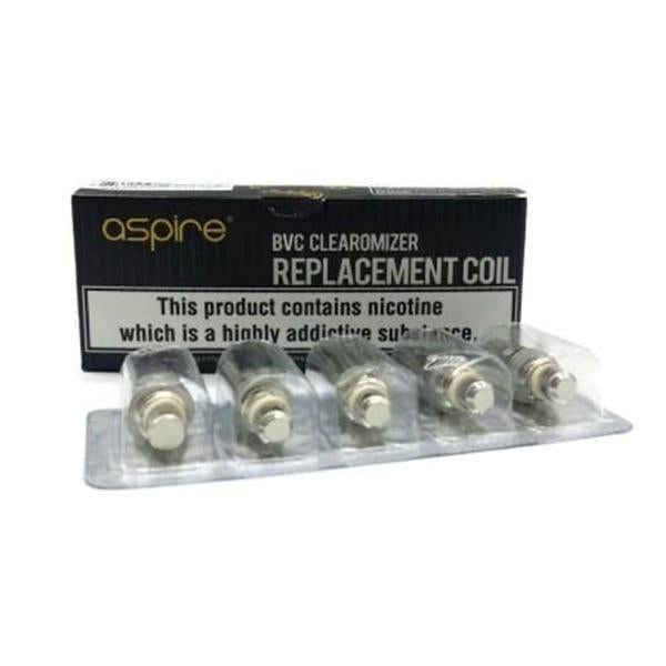 Aspire BVC Coil - Resistance: 1.6 Ohm - SilverbackCBD