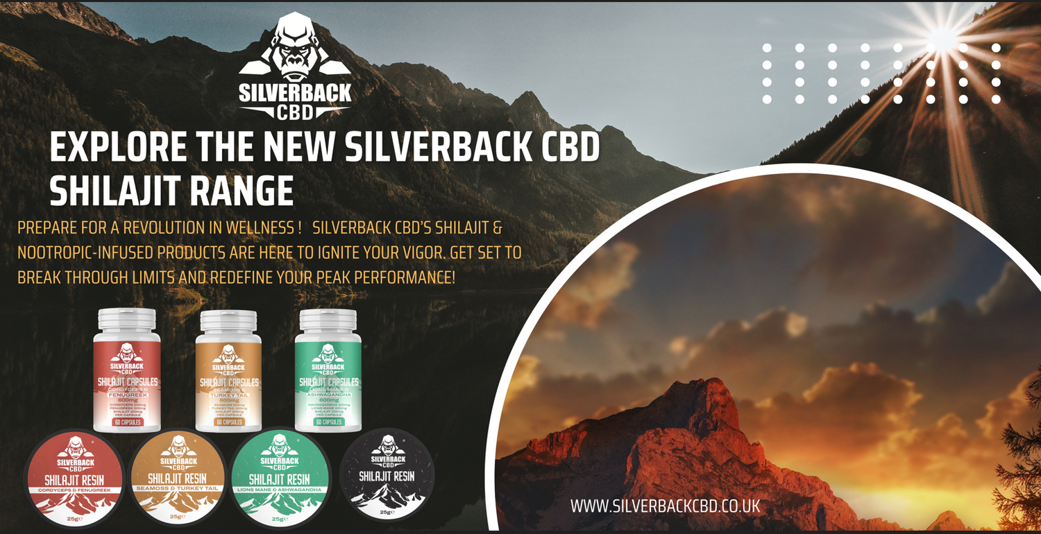 Silverback CBD Shilajit  Range