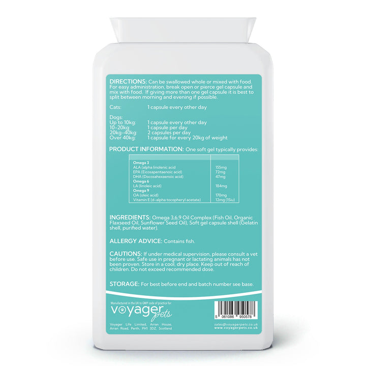 Omega 369 For Cats & Dogs