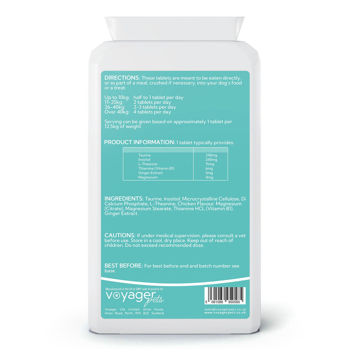 Pet Calming Complex Tablets