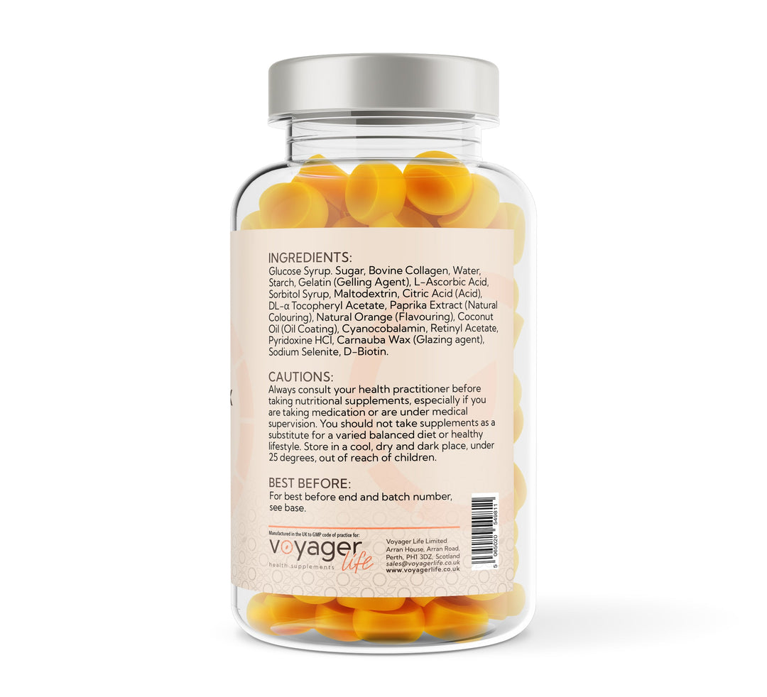 Collagen Complex - 60 Orange Flavour Gummies