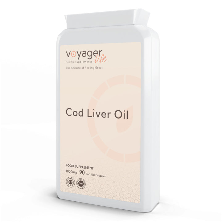 Cod Liver Oil 1000mg 90 Soft Gel Capsules