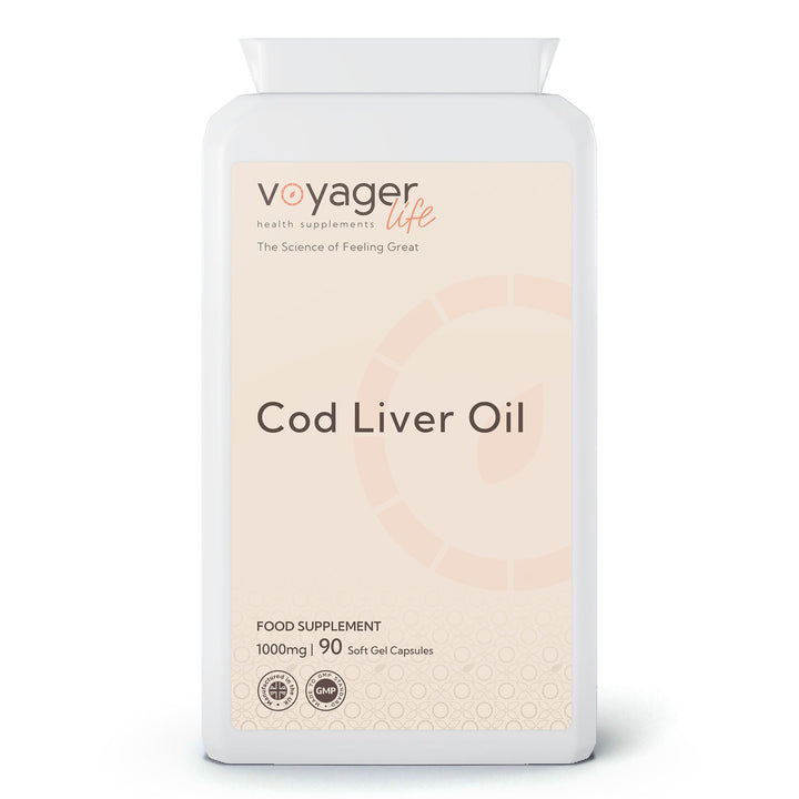 Cod Liver Oil 1000mg 90 Soft Gel Capsules
