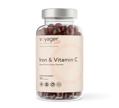 Iron & Vitamin C - Natural Cherry Flavour Gummies