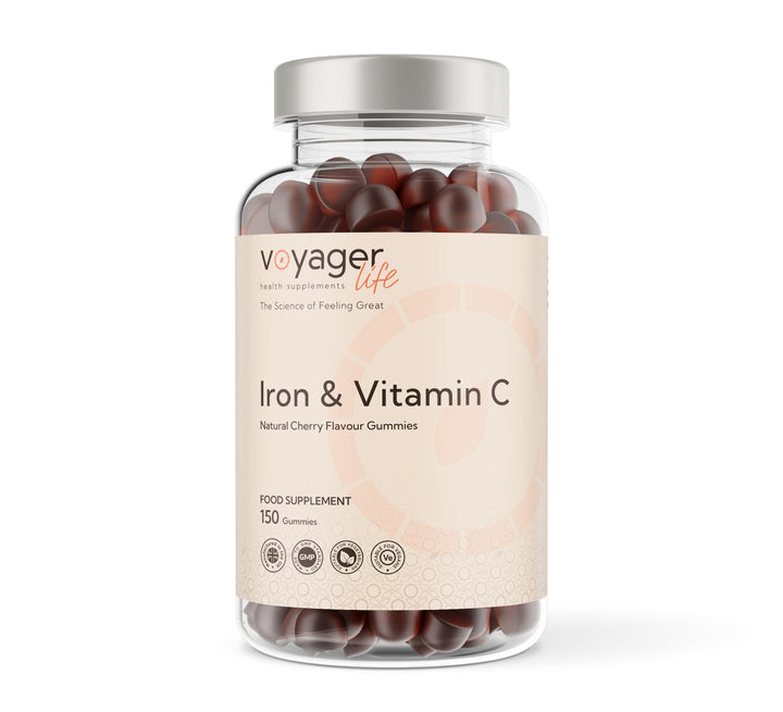 Iron & Vitamin C - Natural Cherry Flavour Gummies