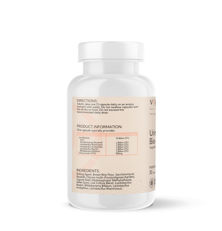 Urinary Bio-Balance Vaginal & Gut Bacteria Support 30 Capsules