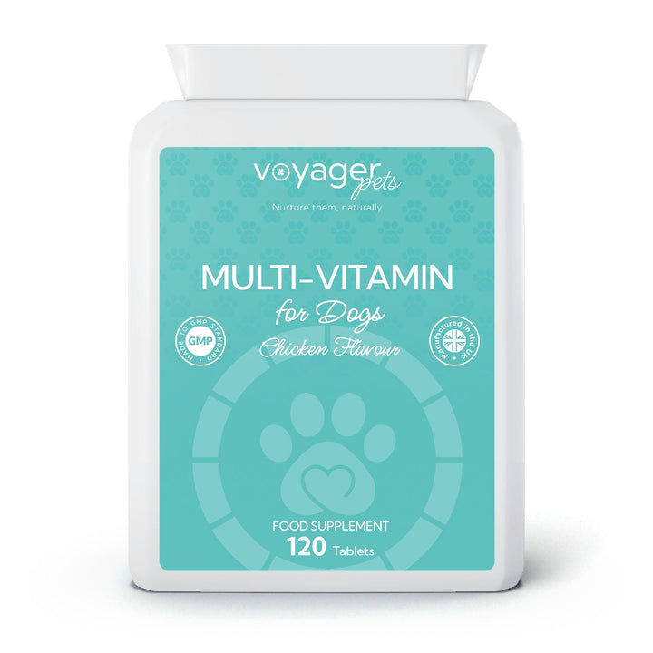 Multi-vitamin for Dogs 120 Chicken Flavour Tablets
