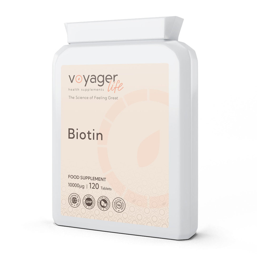 Biotin 10000µg 120 Tablets
