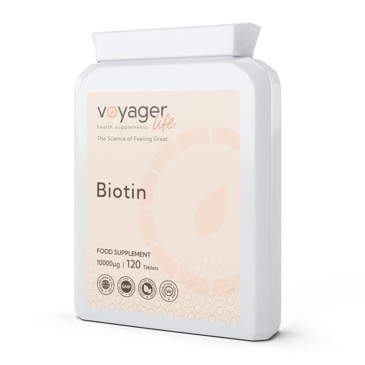 Biotin 10000µg 120 Tablets