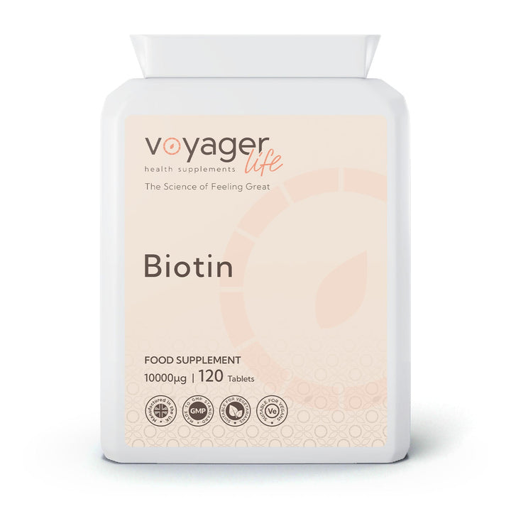 Biotin 10000µg 120 Tablets