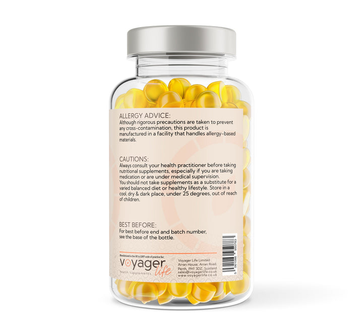 Vitamin D3 1000iu - 60 Natural Lemon Flavour Gummies