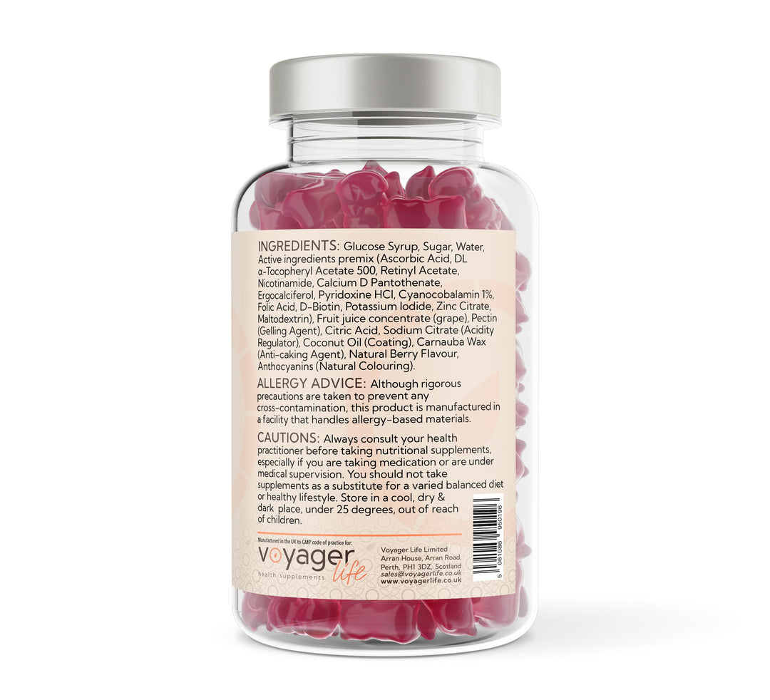 Multivitamins and Minerals for Children 150 Berry Flavoured Gummies
