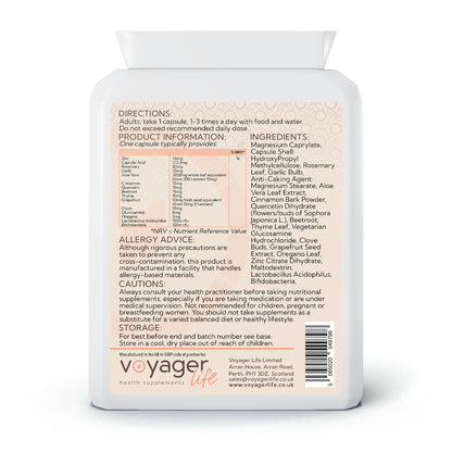 Caprylic Candida Support Complex for Women 60 Capsules