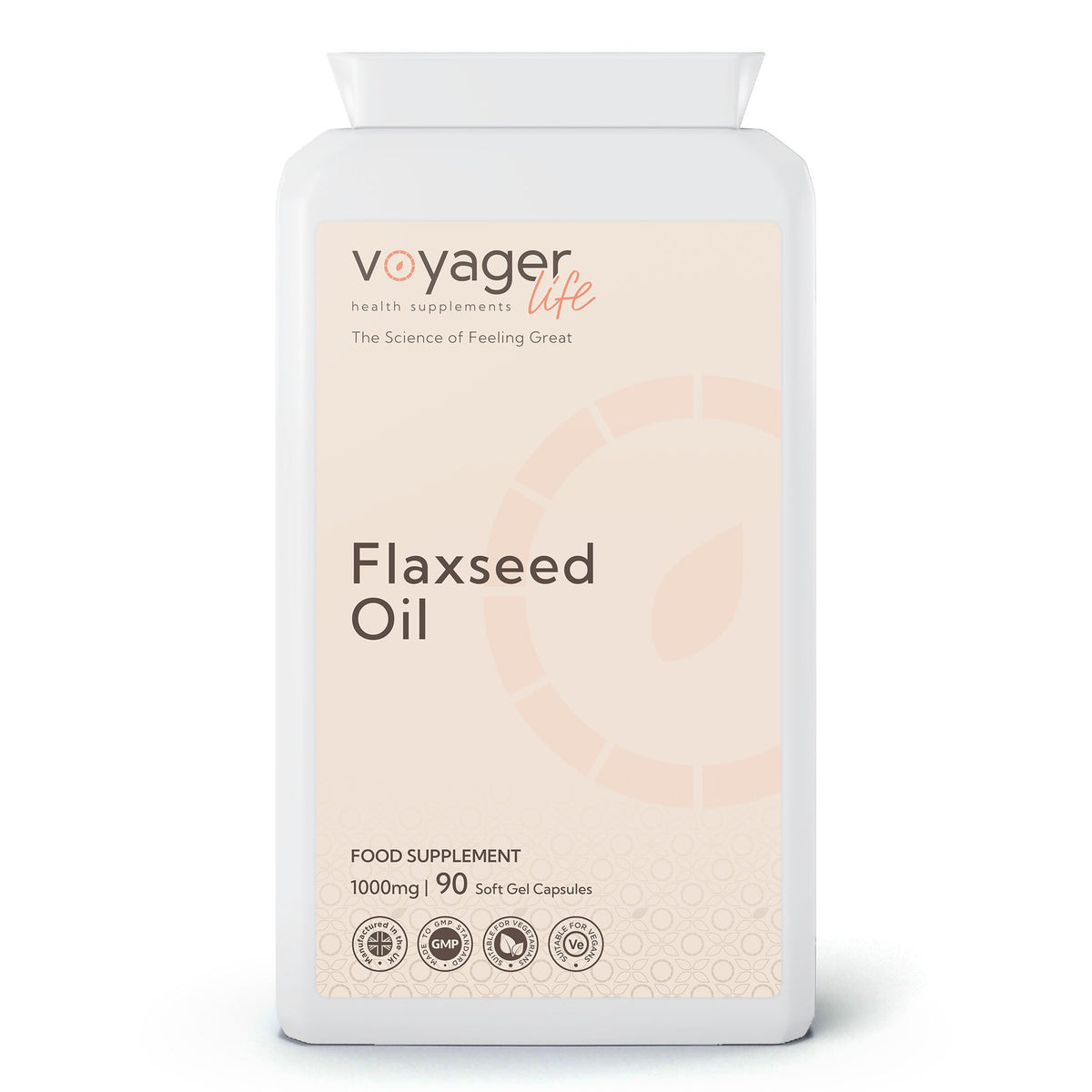 Flaxseed Oil 1000mg 90 Soft gel Capsules
