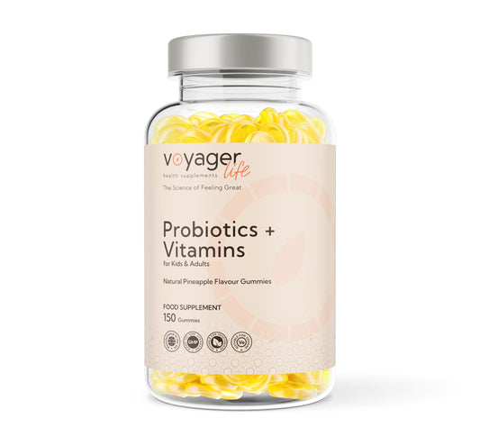 Probiotics + Vitamins for Kids 150 Pineapple Flavour Gummies