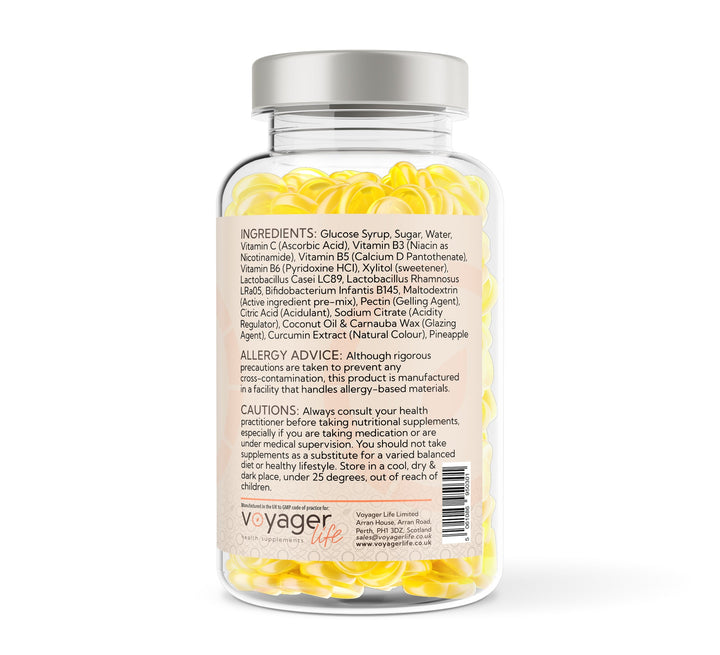 Probiotics + Vitamins for Kids 150 Pineapple Flavour Gummies