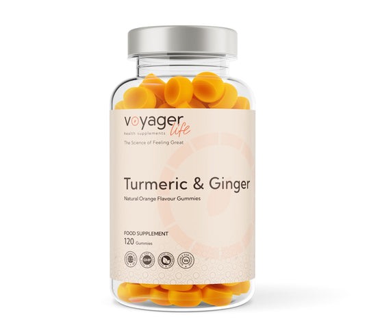 Turmeric & Ginger - 120 Orange Flavour Gummies
