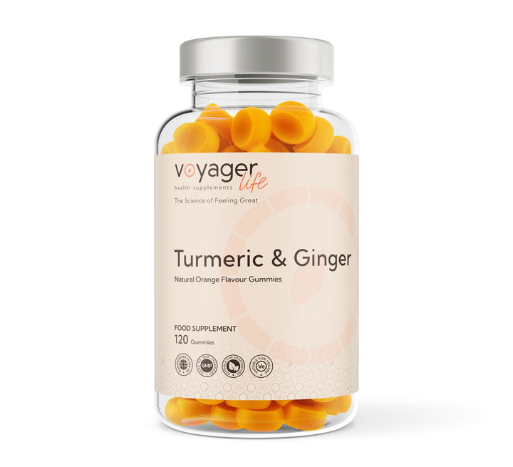 Turmeric & Ginger - 120 Orange Flavour Gummies